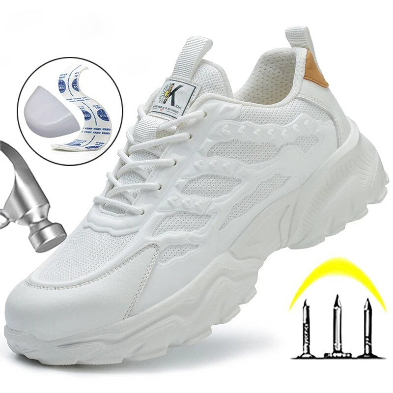 S1 safety shoes, steel toe work shoes
