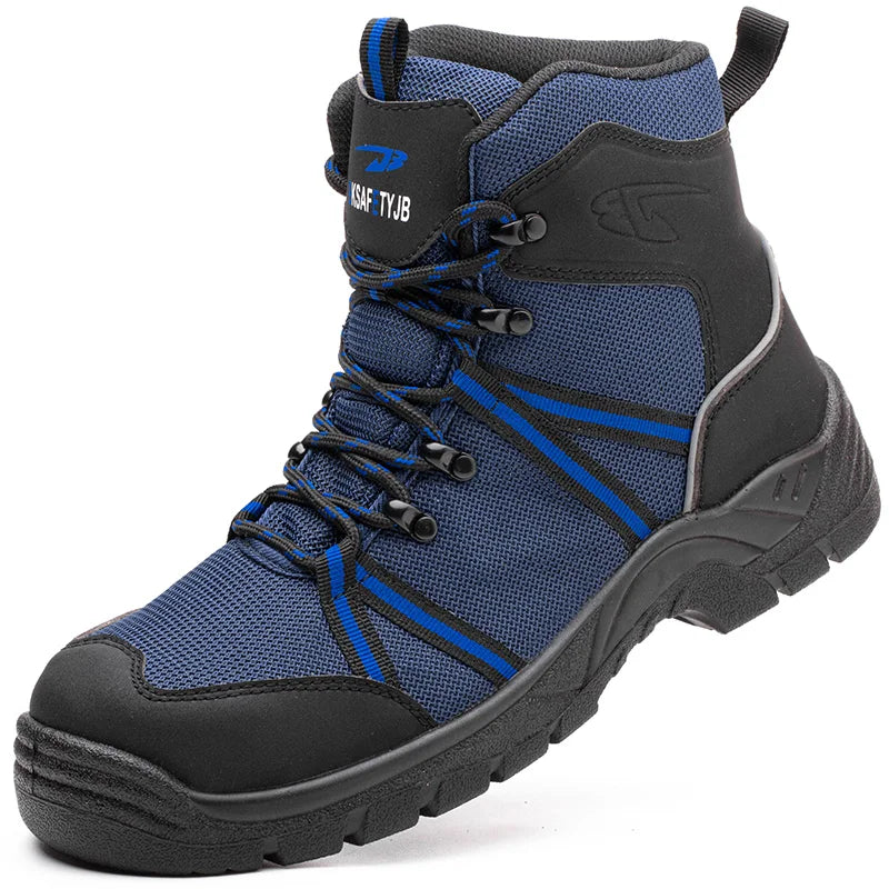 construction work boots, steel toe non-slip safety shoes