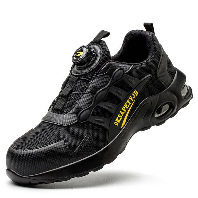 S1 Safety shoes with rotating buckle and Air Cushion