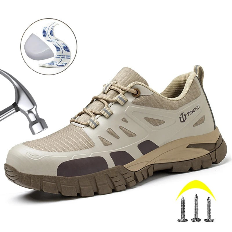 High quality safety shoes for men and women, composite toe, kevlar midsole, anti-static