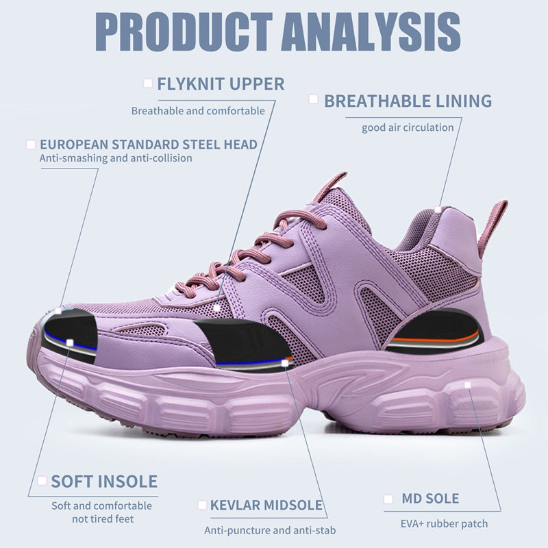 S1 safety shoes Women lightweight