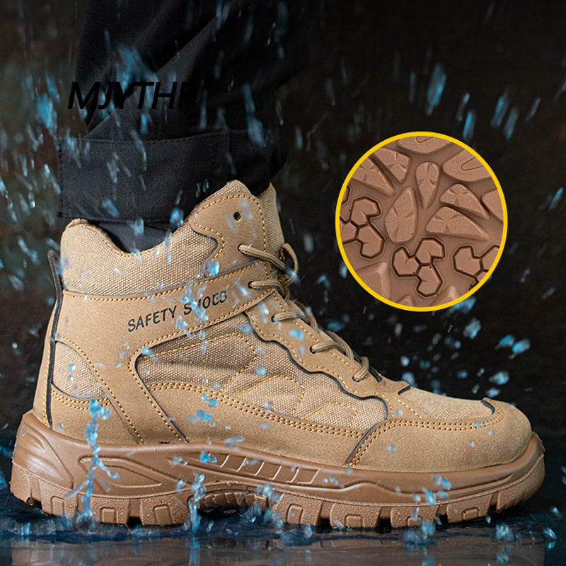 Boots winter protective steel toe